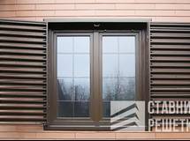 Распашные ставни-жалюзи Галерея наших работ-4