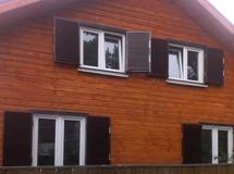 Жалюзийные ставни на окнах Галерея наших работ-9